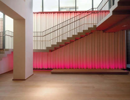 Rebuild of the film museum in Frankfurt - indoor stair