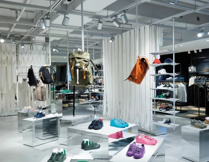 ceiling rail system - Multi-Lane - vitra - for trade office and fair - rail system arrangement in store