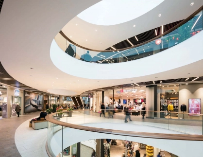 q 6 q 7  innen Mall Mannheim Neubau