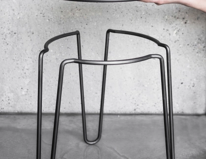 Stool - Bender - designed by blocher partners - construction