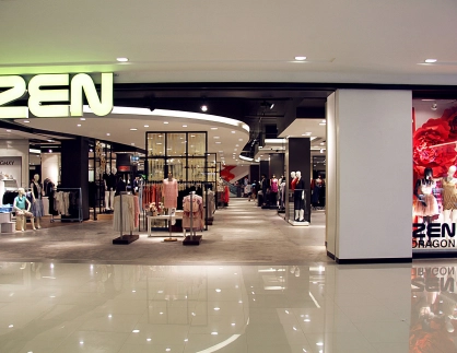 department store - highrise building - conception and realisation - Zen Department Store Bangkok - entrance area - inside